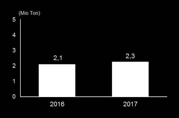 2017 Yılı Beklentileri Esas Ürün Üretimi Esas Ürün Satışı FAVÖK 2017