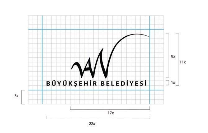 Amblem ve Logotype AMBLEMSİZ LOGOTYPE KULLANIMI Van Büyükşehir Belediyesi nin
