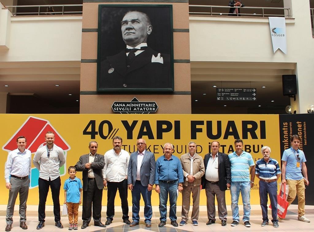 ÜYELERİMİZLE BİRLİKTE İSTANBUL YAPI FUARINI ZİYARET ETTİK 2 Türkiye de düzenlenen ve Yapı