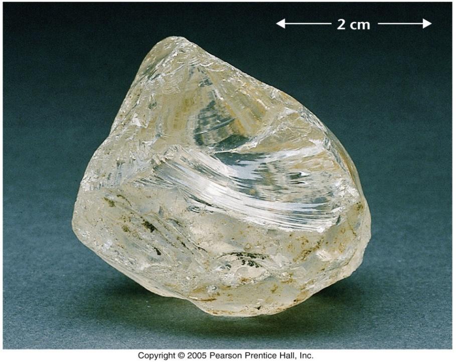 Çatlak (Fracture): Bazı kristallerde, örneğin, kuvars, granat ve olivin gibi bağ yapıları bütün doğrultularda aynidır. Bu durumda mineral kuvvete daha fazla dayanamaz, çatlar ve kırılır.