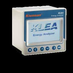 KLEA Enerji Analizörleri 05 - ENERJİ YÖNETİMİ Klea Serisi Enerji Analizörü 606 100 KLEA 320P Grafik LCD Ekran - Hafıza - DI/DO - RS485 - Alarm