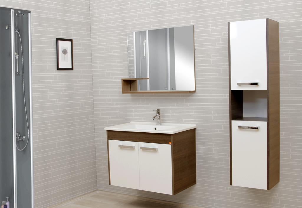 Bathroom Furniture OXY 48 Sekura;Banyolarınızda yeni tarzın ismi Modern ve estetik çizgilere sahip sekure serisi
