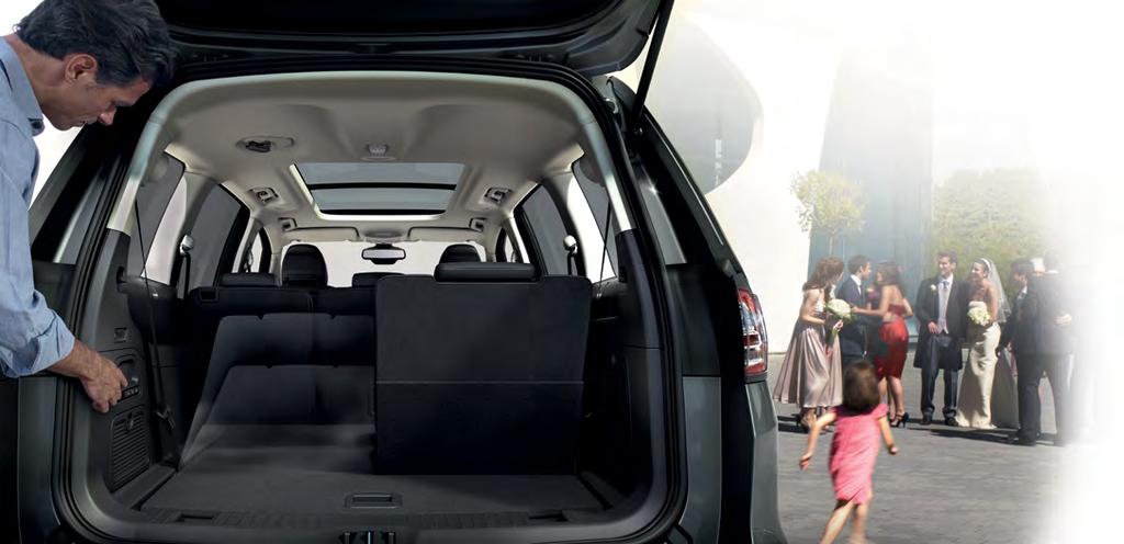Ford Elektrikli Kolay Katlama Sistemi Yeni Ford Galaxy nin yedi kişilik şık ve konforlu geniş iç dizaynı, koltuk katlama sistemi ile birlikte ihtiyacınıza uygun olan yükleme alanını yaratmanıza ve