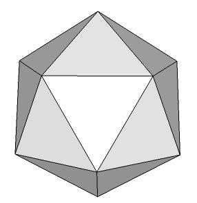 93 Çizelge 4.3.Onikiyüzlünün geçici yapı için adapte edilmiş şeklinin geometrik özellikleri ÖZELLİKLER AÇIKLAMALAR 01 Yüzey şekilleri Düzgün beşgen (altı adet), İkizkenar üçgen (beş adet) 02 Kenarlar