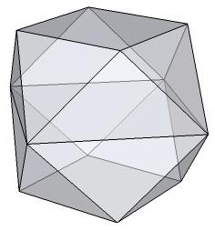10 da köşeleri kesilmiş dörtyüzlünün geometrik özellikleri ÖZELLİKLER AÇIKLAMALAR 01 Yüzey şekilleri Kare (altı adet),