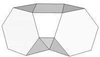171 5.2.2. İkiz hücresel modellemeler Geçici yapı için adapte edilmiş aynı tip iki geometrik şeklin simetri ekseninde birleştirilmesiyle oluşturulmaktadır (Çizelge 5.6)