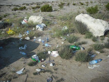 plajı kullanırken çevreyi kirletmemeye
