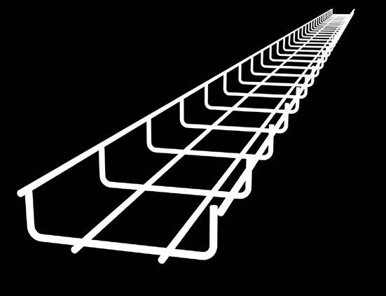 H:35 TEL KANALLAR H:35 WIRE MESH CABLE TRAYS Standard Length: L:3000mm Standart Tel Kanal Boyu: L:3000mm Talep üzerine farklı boylarda üretim yapılır.