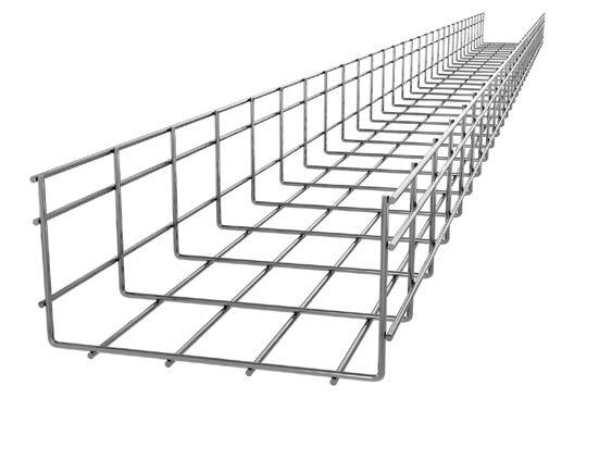 H:110 TEL KABLO KANALLARI H:110 WIRE MESH CABLE TRAYS Standard Length: L:3000mm Standart Tel Kanal Boyu: L:3000mm Talep üzerine farklı boylarda üretim yapılır.