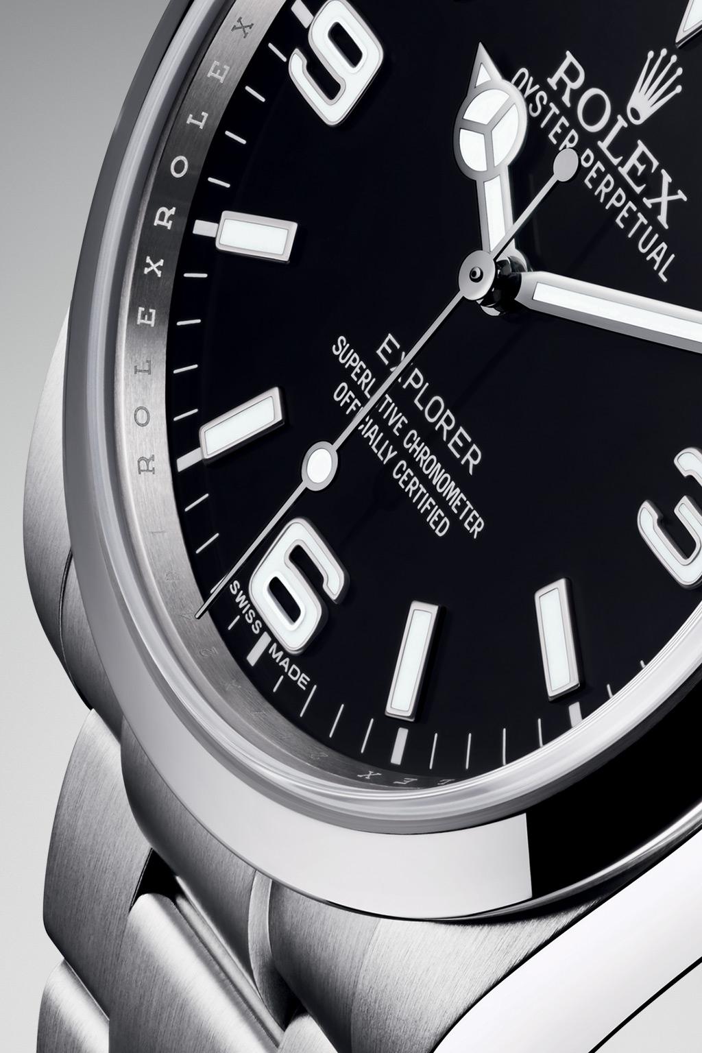 Özellikler ÜSTÜN KRONOMETRE SERTİFİKASI Explorer, Rolex in 2015 te tanımını yeniden belirlediği Superlative Chronometer (Üstün Kronometre) sertifikasına sahiptir.
