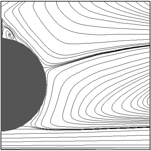 Şekil 6 da görüldüğü gibi başlık yokken silindir membasında tabana birleşik bir ayrılma bölgesi oluşmazken, silindir üzerine başlık yerleştirilmesi durumunda silindir membasında ince bir ayrılma