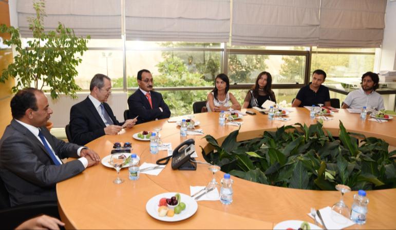 Uluslararası İlişkilere Yönelik Çalışmalar 2 Temmuz 217 tarihinde, Kocaeli Sanayi Odası nda İsrail İstanbul Başkonsolosu Shai Cohen ve Ticari Ataşe Mouneer Agbariya nın katılımları ile WATEC 217 Su
