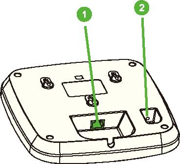 1. Paket İçeriği WCAP-AC Montaj Kiti PoE Adaptör Kullanım Kılavuzu 2. Arayüz LED Açıklama No.