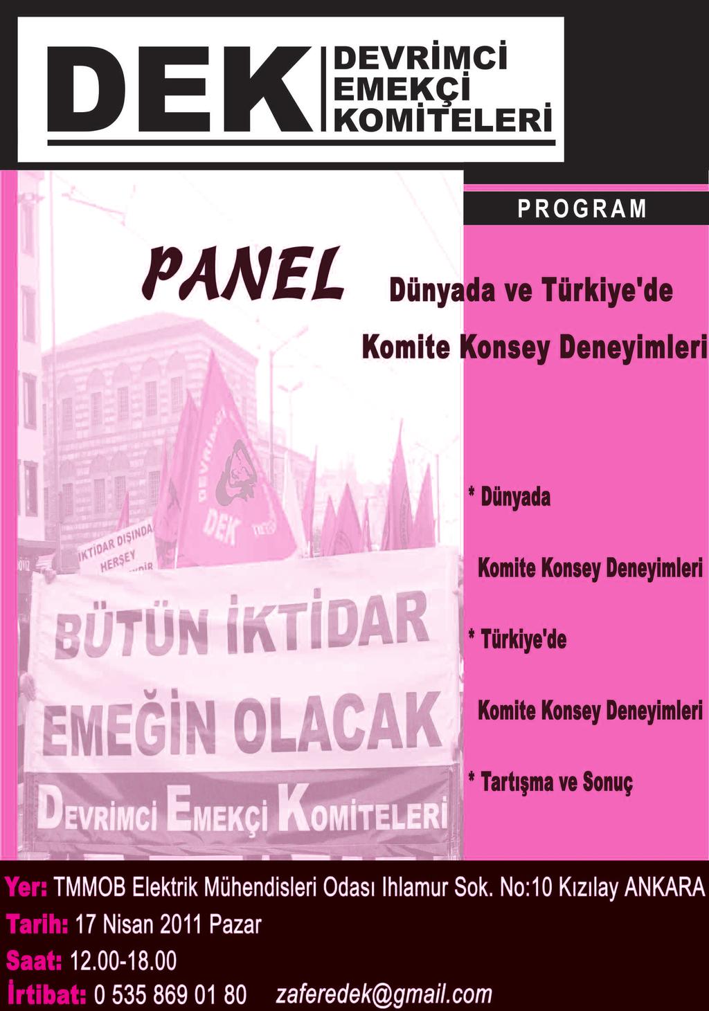 Yeryüzü bir kez daha isyancýlarýn ayak sesleriyle sarsýlýyor. Kulaklarýmýzý çýnlatan, doðmakta olanýn özgürlük çýðlýðýdýr. Özgürlüðün kanat çýrpýþlarýný duyuyor musunuz? Emek ordusu yürüyor.