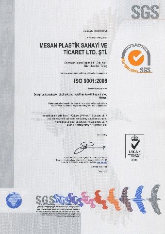 System Certi cate OHSAS 18001:2007 İş Sağlığı ve Güvenliği Standardı Belgesi Occupational