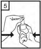 6. Nefesinizi kuvvetlice dışarı verin. 7. Ağız parçasını ağzınıza yerleştirin ve başınızı hafifçe geriye eğin.