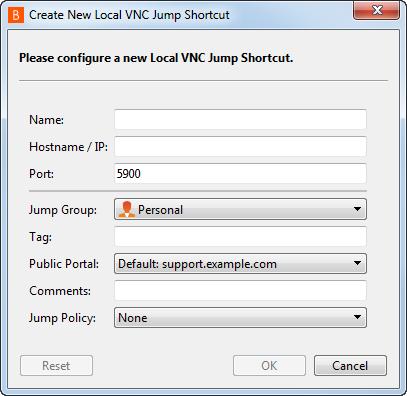 VNC Kısayolları Oluşturma ve Kullanma Uzaktaki bir sistem ile VNC oturumu başlatmak için Bomgar'ı kullanın.