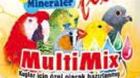 MultiMix, İçerdiği 13 Vitamin ve 6 Mineral; güvercin papağan, muhabbet