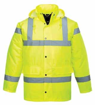 Uniwest UW 322 Hi-Vis Tek Renk Parka Uniwest UW 721 Hi-Vis Çift Renk Pilot Mont * 180 grm Elyaf Dolgu