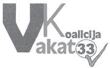 33. KOALICIJA VAKAT Kratak istorijat: Koalicija VAKAT je formirana juna 2004. godine. Čine je DSB, DSV and BSK (Prizren, Dragaš, Peć).