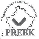 46. PARTIA ROME E BASHKUAR E KOSOVËS PREBK (Kosovska ujedinjena romska partija) Kratka istorija: PREBK je osnovan u leto 2000. godine sa sedištem u Prizrenu.