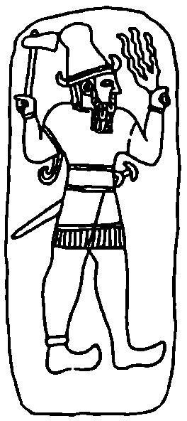 100 Ta nrıların ve İnsanlarm Savaşları ANU'nun seçilmiş rahibi, ENLİL'in yüce adil kılavuzu" olduğunu iddia eden Akkadlı Sargon'un başvurduğu tanrılardır bunlar.