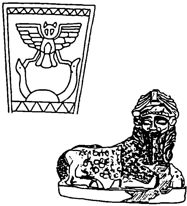 328 T1111rıl11rı11 ve İns1111/11rm S11v11şlım a b Şekil 89 Gudea'nın yönetim dönemi ve Ninurta-Ningişzida'nın işbirliği Mısırdaki Birinci Geçiş Dönemi denilen zamana denk gelmektedir.