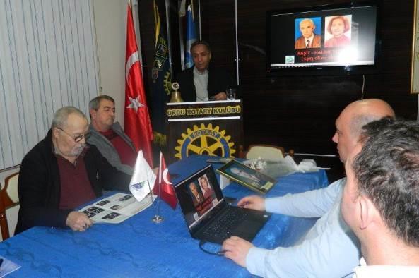 etti. Daha sonra 92 yaşında Ordu Olay Gazetesi muhabiri Sn. Ahmet Gürpınar ile yapılan bir söyleyişini üyelerimizle paylaştı.