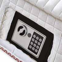 Kenar Destek Süngeri 11. Tela 12. Fleksi Sünger 13. Towel Kumaş Yatağın üst bölümünde kullanılan Exclusive yatak kumaşı sıcaklığı çift yönlü olarak ayarlayabilen bir uyku teknolojisidir.