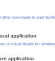 Azure yönetim portalında, Windows