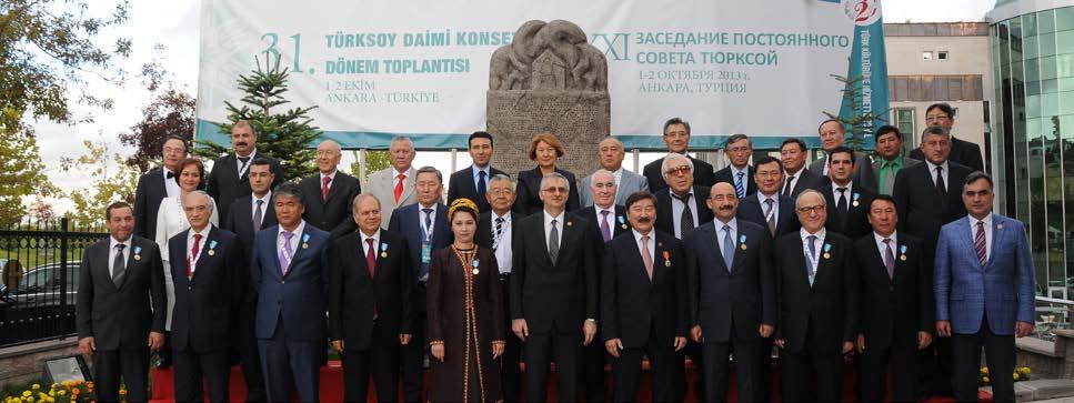 Ал эми Туруктуу Кеңештин Анкара олтуруму төмөндөгүдөй чечимдерди кабыл алды: 64 Daimi Konsey Toplantısı Sonuç Bildirisi nde Öne Çıkan Başlıklar: - Түркмөнстан маданият министрлигинин демилгеси