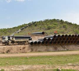 Şırnak Natural Gas Pipeline Project TURKEY - BOTAŞ Scope of work 85.