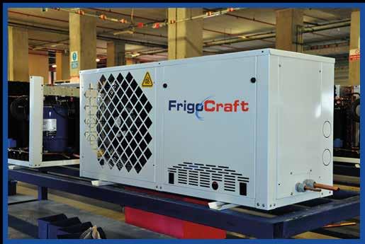 Kompresörler; Embraco, Danfoss, Kulthorn, Copeland - Dünyanın en büyük üreticilerinden en ileri teknolojiye sahip kompresörler Fan Motorları; Q Motorlar: FrigoCraft Axial Fanlar: Ziehl-Abegg