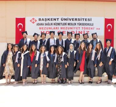 26 BAŞKENT ÜNİVERSİTESİ Konya ve Adana daki Başkentlilerin Mezuniyet Sevinci Konya MYO Konya nın ilk vakıf üniversitesi özelliğini taşıyan ve sağlık sektörüne ara eleman yetiştirilmesini amaçlayarak,