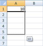 Otomatik Doldur Excel de seçili hücrelerin sağ alt köşesine gelindiğinde oluşan ince artı işaretine doldurma tutamacı denir.