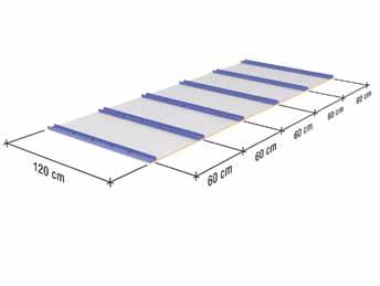 Liflerin Dik 550 N Eğilmede Kırılma Dayanımı Kağıt Liflerin Dik 210 N TS EN 520 - Alçı Levha Standardına göre 12,5 mm