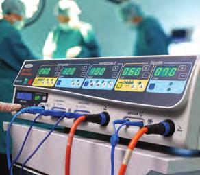 400 W / 250 W ELEKTROKOTER CİHAZLARI Kesme ve Koagülasyon Seçenekleri 400 W ve 250 W maksimum çıkış gücü seçenekleriyle genel cerrahi, ortopedi, üroloji, kalp damar cerrahisi ve nöroşirurji gibi