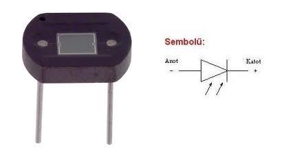 LDR aydınlıkta çok küçük bir değer gösterir.bu değer yaklaşık 100 ohm dur.ldr nin üzeri kapatıldığında avometrenin gösterdiği direnç değeri artacaktır.aksi durumda LDR bozulmuştur. 4.2. Foto Diyot 4.