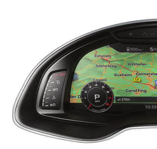 35 Audi tablet* Tam entegre edilmiş ve bilgi ağına bağlanmış bir multimedya sunar. Arka koltukta ve aynı zamanda araç dışında da kullanılabilir.