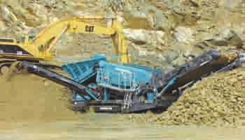 products. Powerscreen, part of Terex Materials Processing, launched four new machines at this year s Hillhead exhibition.