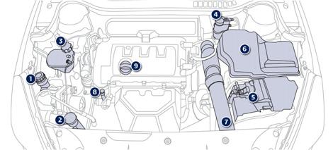 Kontroller Benzinli motorlar Değişik sıvıların seviyelerinin kontrolüne ve bazı elemanların