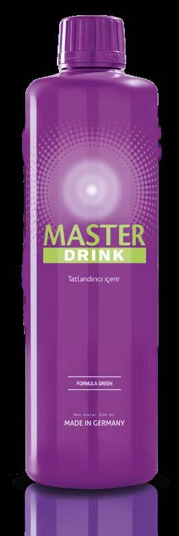 Master Drink Formula Green Birim Fiyatların Toplamı 249,50 TL *