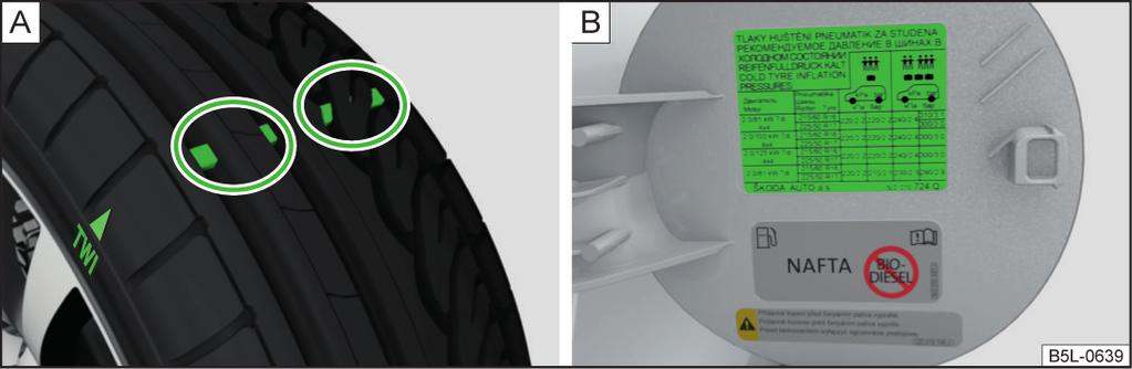 (Devam) Bijonlar için öngörülen sıkma torkları, çelik ve hafif metal alaşımlı jantlar için 120 Nm'dir.