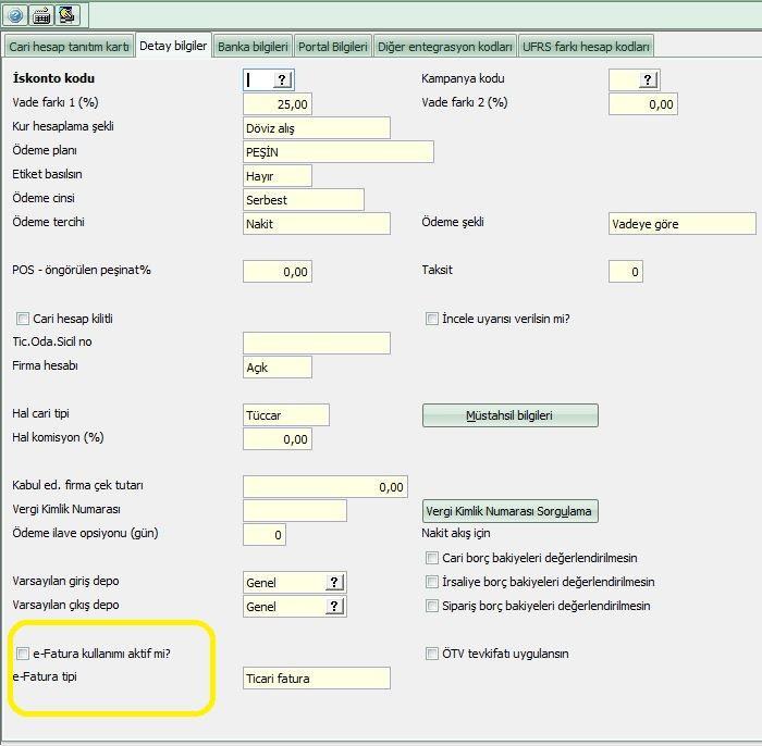 Mikro Programlarında e-arşiv Uygulamasında Dikkat Edilmesi Gereken Hususlar ; E-arşiv Yönetimi E-arşiv faturası olacak fatura carisinin e-fatura carisi olmaması gerekmektedir.