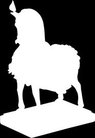 heykeli 22x33 h:15 cm MLD-1058-464, HORSE,  heykeli