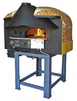 FIRINLAR / Ovens Gazlı+Odunlu Döner Tabanlı Pizza Fırınları Pizza Ovens with Rotate Based - Gas + ood Pizza Fırınları Pizza Ovens K DESIGN BASIC DESIGN MIX serisi fırınlar yuvarlak tip döner tabanı