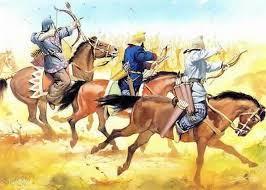 İLK TÜRK-İSLAM DEVLETLERİ Talas Savaşı ( 751 ) ( Araplar - Çinliler ): Doğudan batıya ilerleyen Çinliler ile Ön-Asya'dan doğuya ilerleyen Araplar, Talas ırmağı kıyılarında savaştılar.