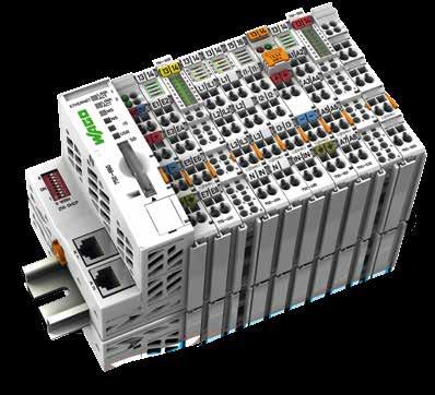 Enerji harcamalarının ölçümü ve Enerji harcamalarının düşürülmesi: WAGO-I/O-SYSTEM 3 Faz Güç Ölçüm Modülleri ile detaylı şebeke analizi Tüm ölçüm değerlerinin anında işlenmesi, depolanması,