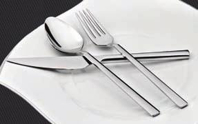 MASA SERVİS EKİPMANLARI / table service equipment Pera Model Çatal & Kaşık (4) / Pera Model Fork & Spoon & Knife (4) PERA YEMEK