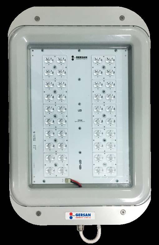 bölümünden bağımsızdır. Led Tüp gövde tak-çıkart soket yapısına sahiptir / LED Section in the body of the item is independent from driver section in the fixture.